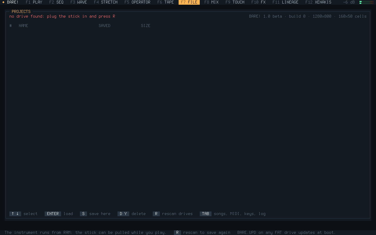 FILE · PROJECTS