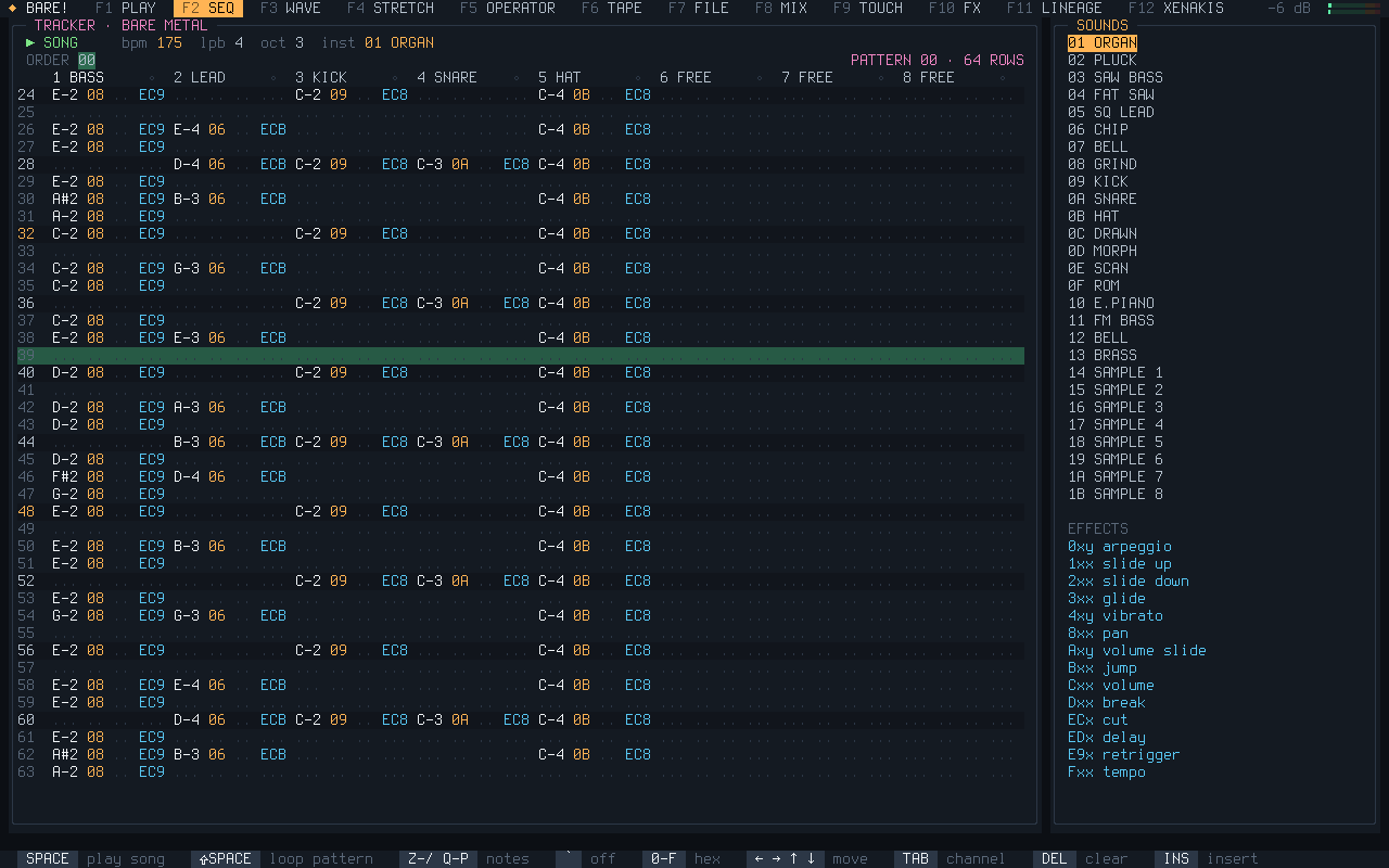 SEQ · DEMO